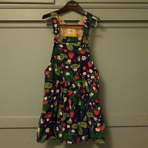 Mini Boden Corduroy Apron Dress 7-8Y